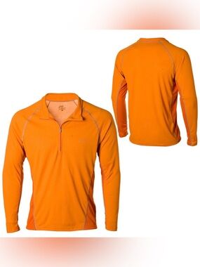 Patagonia Men's Size Medium CAPALINE Half-Zip Pullover Base Layer Sweater